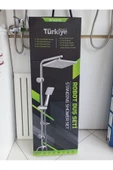 HARMONİCA  Harmonica Siyah Robot Duş Seti thumbnail 1
