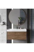 Turkuaz  Sharp Etajerli Lavabo 100x48 Cm thumbnail 2