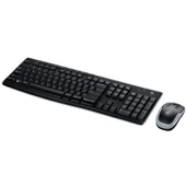 Logitech MK270 Kablosuz Klavye Set Mm Q Tr Siyah thumbnail 6