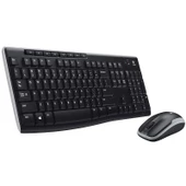 Logitech MK270 Kablosuz Klavye Set Mm Q Tr Siyah thumbnail 2