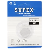 Supex CR2325 3 Volt Lityum Pil Tekli thumbnail 1