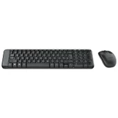 Logitech MK220 Q Tr Siyah Kablosuz Klavye Mouse Set thumbnail 4