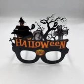 Halloween Pvc Kaplı Şatolu Model Gözlük thumbnail 1