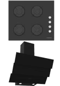 Termikel Ankastre Set (BH P6144C B + CH S6532C BB) thumbnail 1