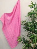 NİVEMESHOME PEMBE BANYO HAVLUSU ÇINAR thumbnail 1