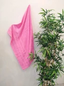 NİVEMESHOME PEMBE BANYO HAVLUSU ÇINAR thumbnail 3