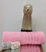 NİVEMESHOME POLOLİFE PEMBE BANYO HAVLUSU thumbnail 1