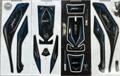 SYM JET-X 125 TANK PED SETİ 12 PCS MAVİ thumbnail 2