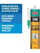 AKFİX SİLİKON BEYAZ 1100E 280 GR. thumbnail 2