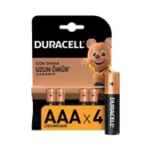 Duracell Alkalin Aaa Ince Kalem Pil 4'lü Paket thumbnail 1