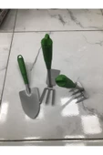 Kupa 3'lü Bahçe Seti Tırmık Çapa Kürek Mini Bahçe Seti thumbnail 2