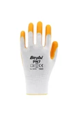 Banio Beybi Pn7 Polyester Örme Nitril Sarı Eldiven No:10 thumbnail 3