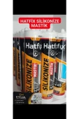 Hatfix Beyaz Silikonize Mastik 450 Gr thumbnail 3