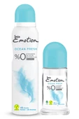 Emotion Ocean Fresh Deodorant 150ml Ve Roll On 50ml thumbnail 1