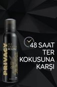 Privacy Gold Men Erkek Deodorant 6x150ml thumbnail 4