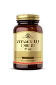 Solgar Vitamin D3 1000IU 100 Kapsül thumbnail 1