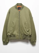 Mango Oversize bomber ceket thumbnail 1