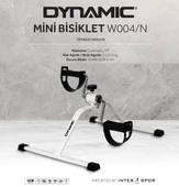 Dynamic Portatif Mini Kondisyon Bisikleti N4 thumbnail 3