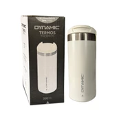 Dynamic Paslanmaz Çelik Termos Siyah/krem 350ML thumbnail 2