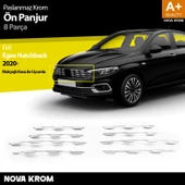 Fiat Egea HB Krom Ön Panjur 8 Prç 2020 Üzeri thumbnail 1