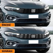 Fiat Egea HB Krom Ön Panjur 8 Prç 2020 Üzeri thumbnail 5