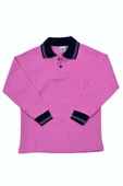 Kolej Polo Yaka Sweat Pembe BGL-YMRTP-5 thumbnail 3