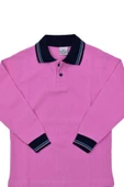 Kolej Polo Yaka Sweat Pembe BGL-YMRTP-5 thumbnail 4