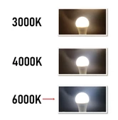 ACK E-27 12W LED AMPUL BEYAZ 1170 LÜMEN thumbnail 2