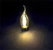 CATA E-14 4W KIVRIK RUSTİK LED AMPUL GÜN IŞIĞI thumbnail 2
