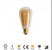 CATA 8W RUSTİK LED AMPUL AMBER ST94 thumbnail 1