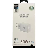 LİNKTECH ŞARJ ALETİ TYP-C 30W (KABLOSUZ) thumbnail 2