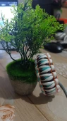 Paracord karışık renk dragon bileklik thumbnail 1