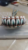 Paracord karışık renk dragon bileklik thumbnail 4
