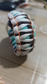 Paracord karışık renk dragon bileklik thumbnail 3