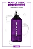 Manly King 125 Ml Erkek Parfümü -  Mor thumbnail 3