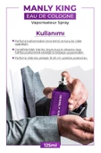 Manly King 125 Ml Erkek Parfümü -  Mor thumbnail 2