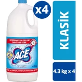 Ace Çamaşır Suyu 4lt x 4 ADET thumbnail 1