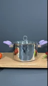 304 DERİN TENCERE ÇELİK 18 CM thumbnail 1
