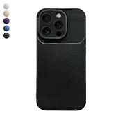 iPhone 16 Pro Kılıf Focus Carbon Silikon Kapak thumbnail 1