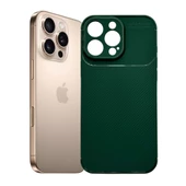iPhone 16 Pro Kılıf Focus Carbon Silikon Kapak thumbnail 7
