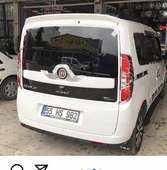 FİAT DOBLO 2010-2022 BEYAZ SPOİLER thumbnail 1