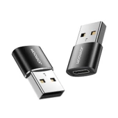 Joyroom S-H152 Adaptörü USB to Type-C Siyah thumbnail 1