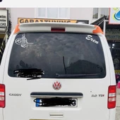 VOLKSWAGEN CADDY 2003-2014 BEYAZ SPOİLER thumbnail 3