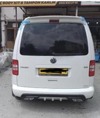 VOLKSWAGEN CADDY 2003-2014 BEYAZ SPOİLER thumbnail 2