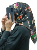 AKER İPEK KREP SATEN EŞARP 8863701 thumbnail 1
