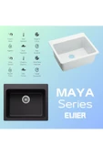 Evıer Granit Evye Maya Series Antrasite (Antrasit) thumbnail 3