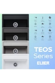 EVIER Granit Evye Teos Series Antrasite (Antrasit) thumbnail 3