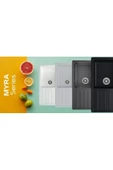 EVIER Granit Evye Myra Series White (Beyaz) thumbnail 5