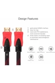Daytona A4877 4K HDMI Kablosu 1.4b Ethernet Destekli 3D HDMI Görüntü Kablosu (15 Metre) thumbnail 5