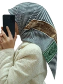LEVİDOR İ-3804 TWİLL İPEK EŞARP thumbnail 7
